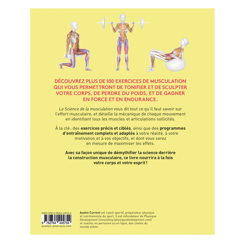 Guide et programmes de musculation : Livre publié en auto édition